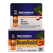 BeanAssist na wzdęcia - Enzymedica 30 kapsułek