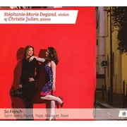 CD Camille Saint-Saëns: Stephanie Degand & Christie Julien - So French