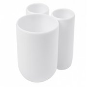 WHITE TOUCH TOOTHBRUSH HOLDER