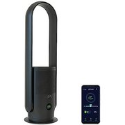 djive ARC Portable 2in1 Luftreiniger & Turmventilator mit Akku, leise, tragbar, HEPA 14 & UVC eliminieren Pollen & Hausstaub, mit App & Alexa, Air